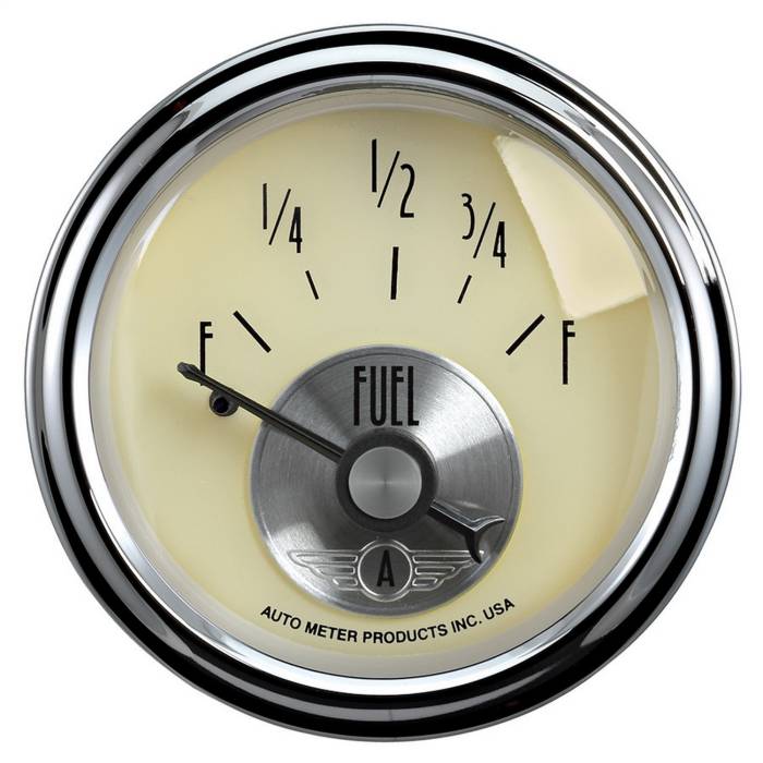 AutoMeter - AutoMeter Prestige Series Antique Ivory Fuel Level Gauge 2013