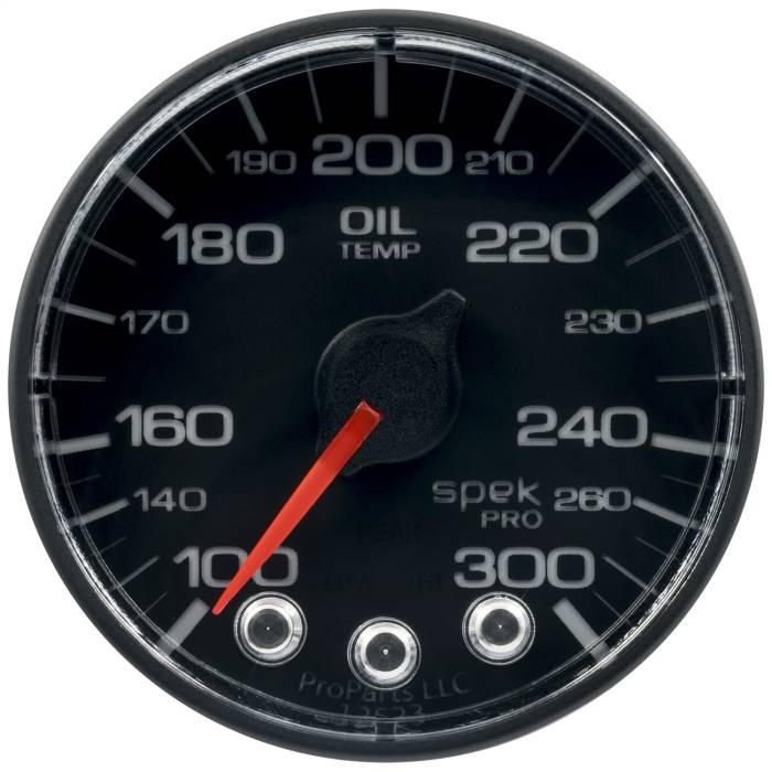 AutoMeter - AutoMeter Spek-Pro Electric Oil Temperature Gauge P322324