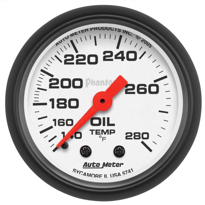 AutoMeter - AutoMeter Phantom Mechanical Oil Temperature Gauge 5741