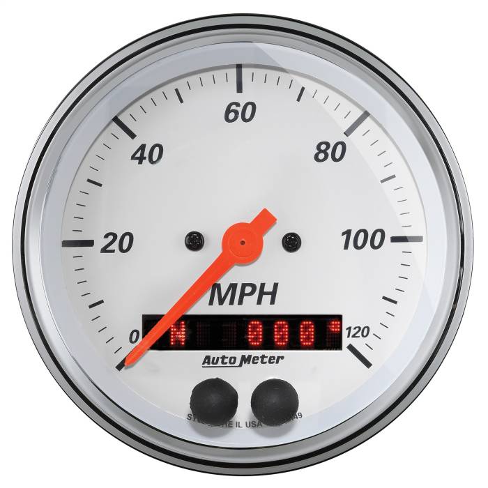 AutoMeter - AutoMeter Arctic White Speedometer 1349