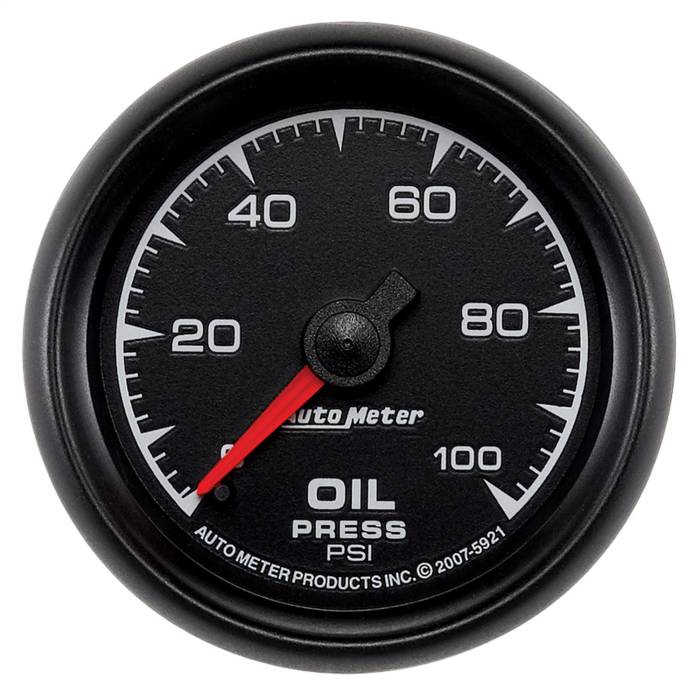 AutoMeter - AutoMeter ES Mechanical Oil Pressure Gauge 5921