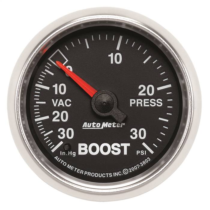 AutoMeter - AutoMeter GS Mechanical Boost/Vacuum Gauge 3803