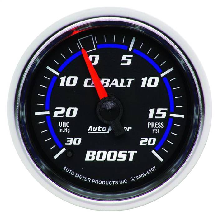 AutoMeter - AutoMeter Cobalt Mechanical Boost/Vacuum Gauge 6107