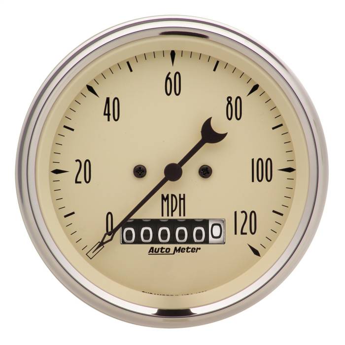 AutoMeter - AutoMeter Antique Beige Electric Programmable Speedometer 1879