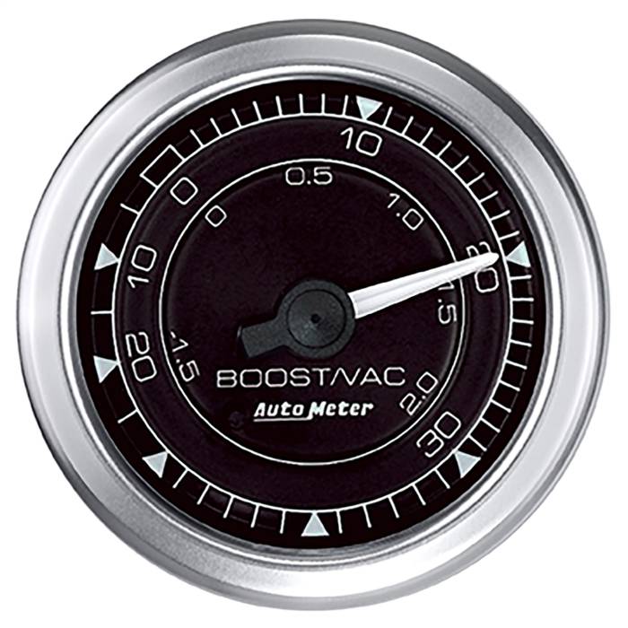 AutoMeter - AutoMeter Chrono Boost/Vacuum Gauge 8103