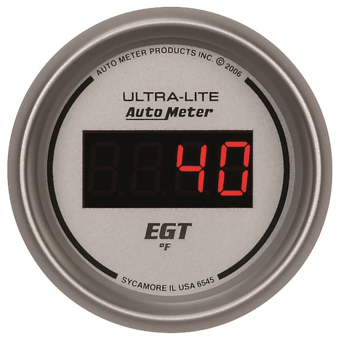 AutoMeter - AutoMeter Ultra-Lite Digital Pyrometer Gauge Kit 6545