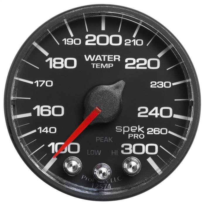 AutoMeter - AutoMeter Spek-Pro NASCAR Water Temperature Gauge P546328