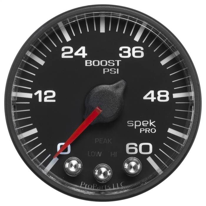 AutoMeter - AutoMeter Spek-Pro Boost Gauge P304328