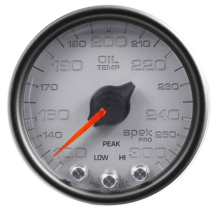 AutoMeter - AutoMeter Spek-Pro Electric Oil Temperature Gauge P32222