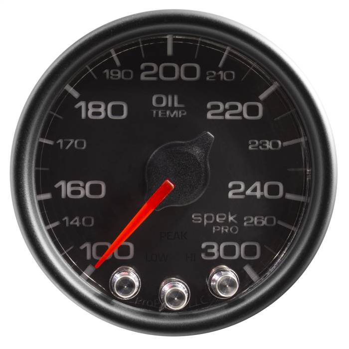 AutoMeter - AutoMeter Spek-Pro Electric Oil Temperature Gauge P32232