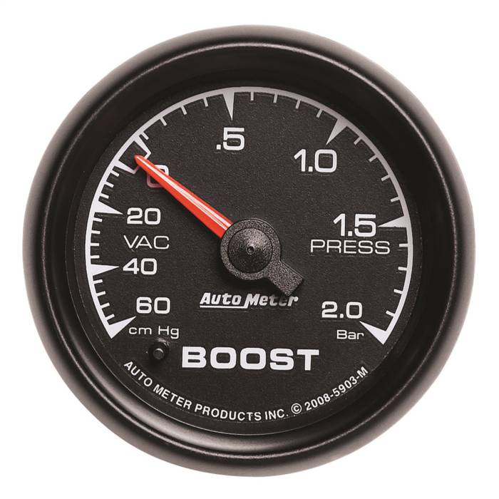 AutoMeter - AutoMeter ES Mechanical Boost/Vacuum Gauge 5903-M