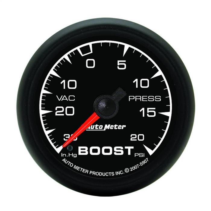 AutoMeter - AutoMeter ES Mechanical Boost/Vacuum Gauge 5907