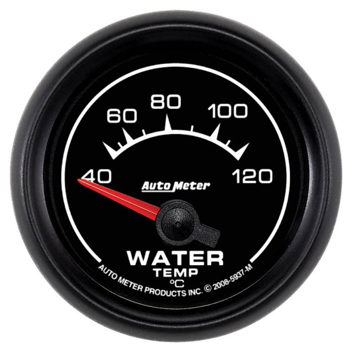 AutoMeter - AutoMeter ES Electric Water Temperature Gauge 5937-M