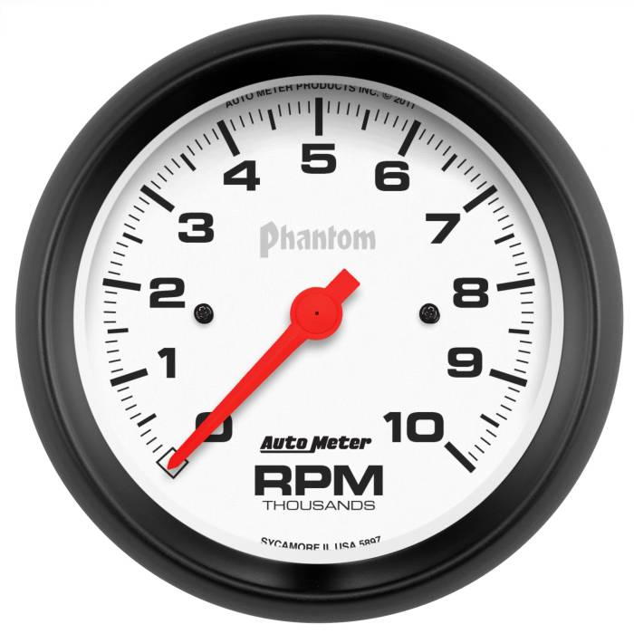 AutoMeter - AutoMeter Phantom In-Dash Electric Tachometer 5897