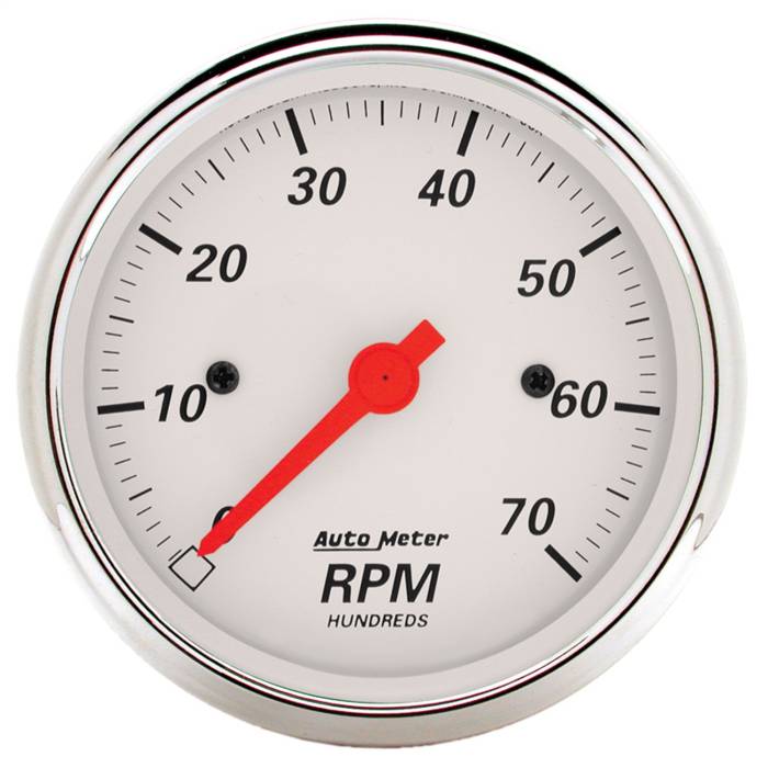 AutoMeter - AutoMeter Arctic White Electric Tachometer 1398