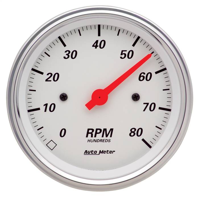 AutoMeter - AutoMeter Arctic White Electric Tachometer 1390