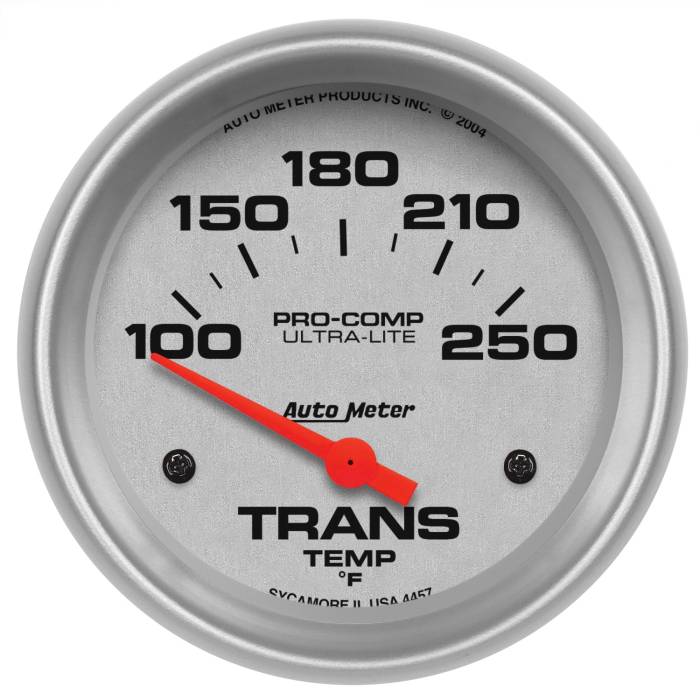 AutoMeter - AutoMeter Ultra-Lite Electric Transmission Temperature Gauge 4457