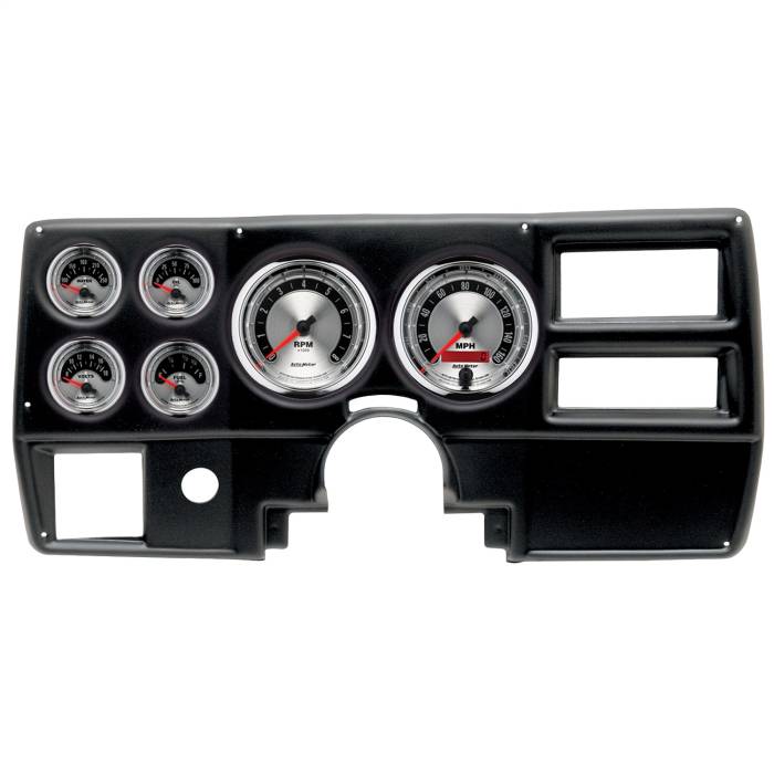 AutoMeter - AutoMeter American Muscle Direct Fit Gauge Kit 2923-01