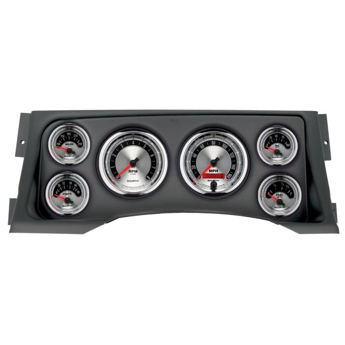 AutoMeter - AutoMeter American Muscle Direct Fit Gauge Kit 2928-01