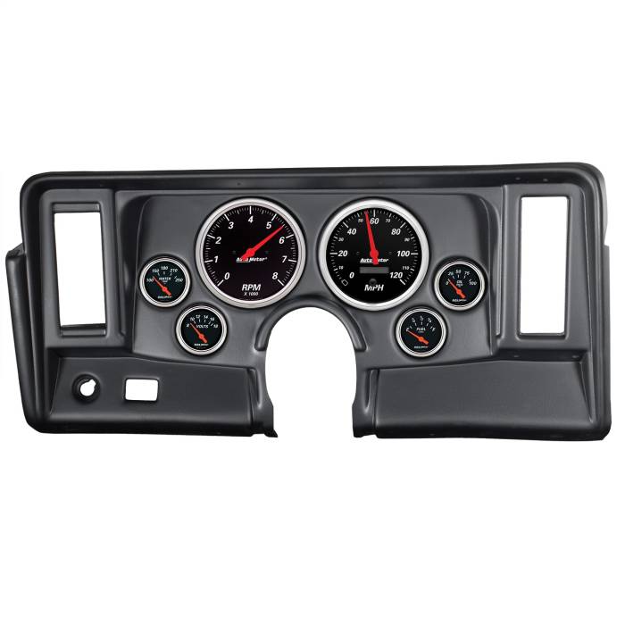 AutoMeter - AutoMeter Designer Black Dash Panel Kit 7024-DB