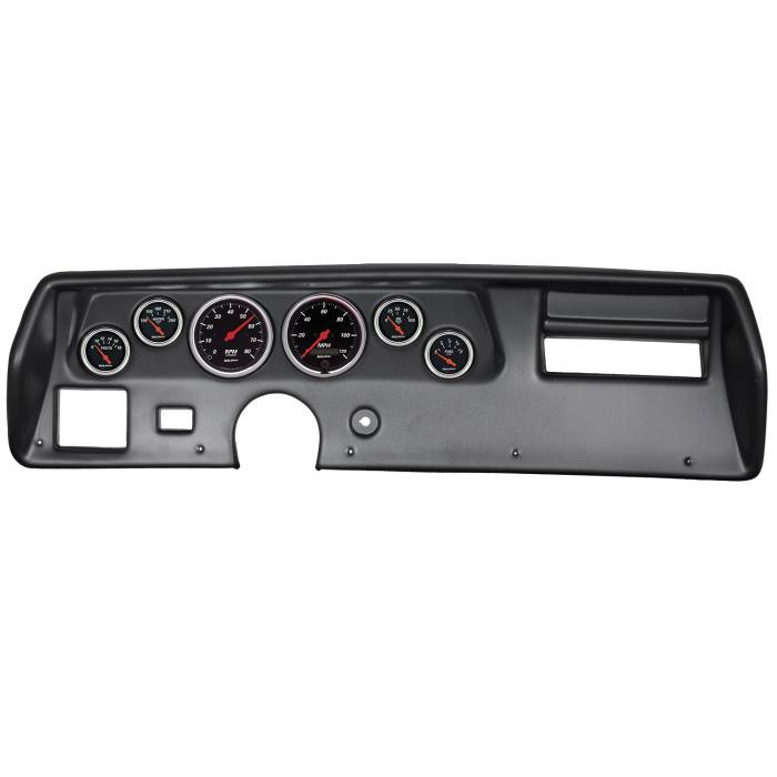 AutoMeter - AutoMeter Designer Black Dash Panel Kit 7026-DB