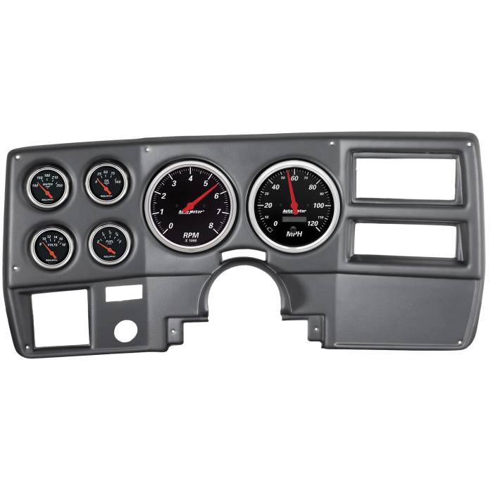 AutoMeter - AutoMeter Designer Black Dash Panel Kit 7027-DB