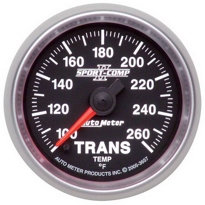 AutoMeter - AutoMeter Sport-Comp II Digital Transmission Temperature Gauge 3657