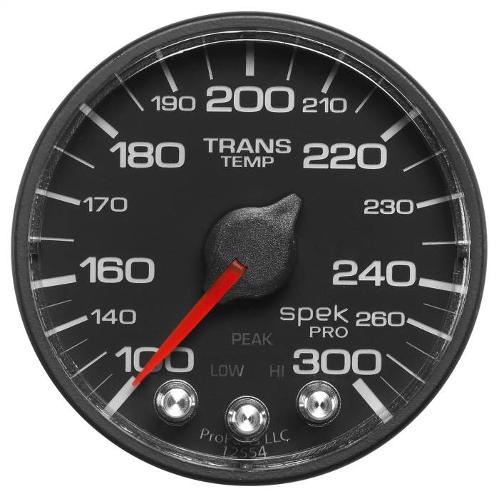 AutoMeter - AutoMeter Spek-Pro Electric Transmission Temperature Gauge P342328