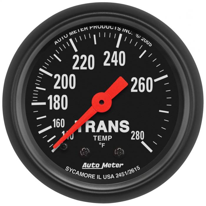 AutoMeter - AutoMeter Z-Series Mechanical Transmission Temperature Gauge 2615