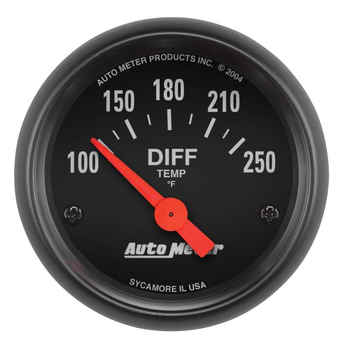 AutoMeter - AutoMeter Z-Series Electric Differential Temperature Gauge 2636