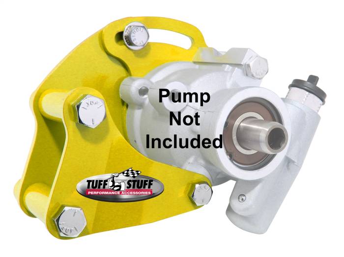 Tuff Stuff Performance - Tuff Stuff Performance Power Steering Pump Bracket 6505BYELLOW