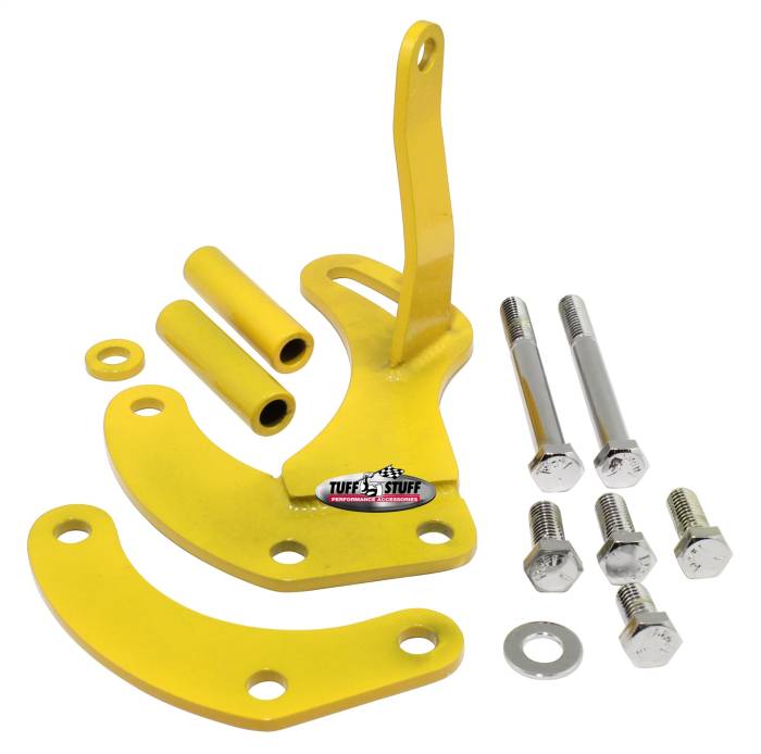 Tuff Stuff Performance - Tuff Stuff Performance Power Steering Pump Bracket 6504BYELLOW