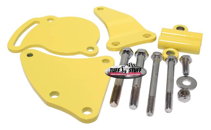 Tuff Stuff Performance - Tuff Stuff Performance Power Steering Pump Bracket 6506BYELLOW