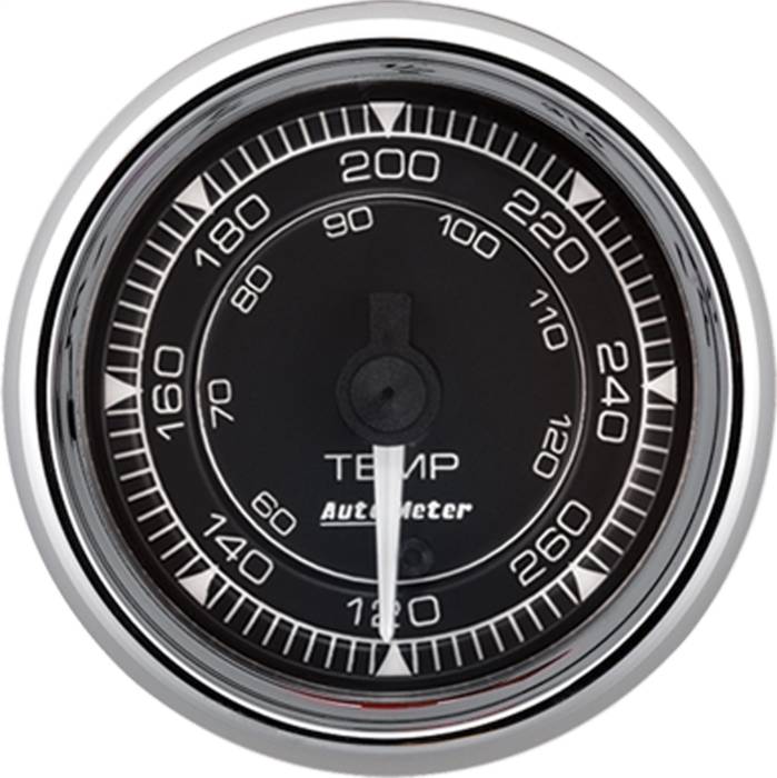 AutoMeter - AutoMeter Chrono Water Temperature Gauge 9754