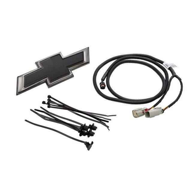 GM (General Motors) - 85628060 Exterior Emblems, Illuminated Bowtie Emblem in Black (for vehicles with LED Head Lamps)
