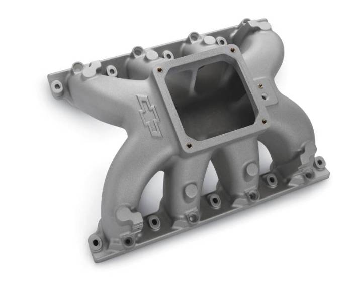 Chevrolet Performance Parts - 19366614 Intake Manifold High-Rise for Tall Deck with Spread Bore Heads