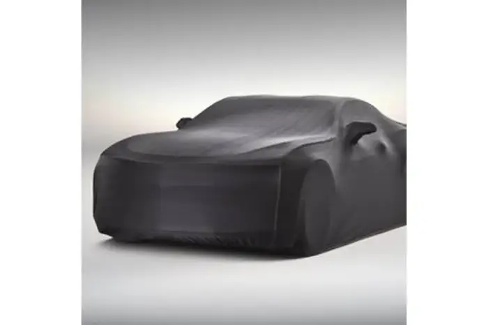 GM (General Motors) - 23248241 Premium Indoor Car Cover in Black with Embossed 50th Anniversary Camaro Logo