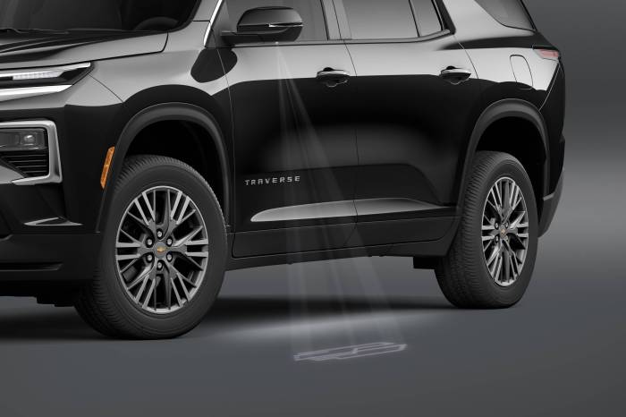 GM (General Motors) - 85517657 Outside Rearview Mirror Puddle Light Kit with Projection