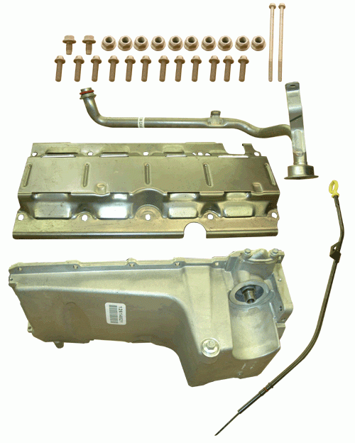 Chevrolet Performance Parts - 19212593 - LS Wet Sump RWD Oil Pan Pan Kit  - Chevelle, Camaro, Nova Etc.