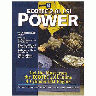 Chevrolet Performance Parts - 88958686 - Ecotec 2.0L LSJ Power Book