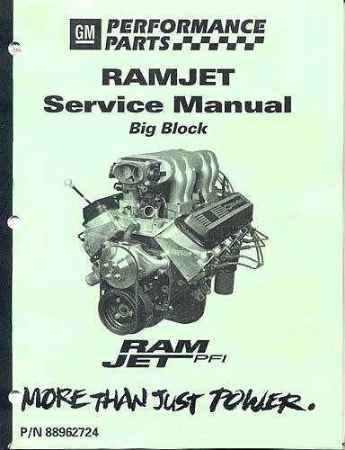 Chevrolet Performance Parts - 88962724 - Ram Jet 502 Manual- MEFI-4 Version