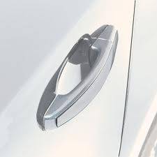 GM (General Motors) - 20919351 - GM Door Handle Set - Summit White (Gaz) With Chrome Stripe, 2011-15 Chevy Cruze