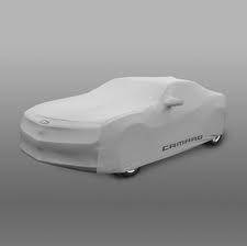 GM (General Motors) - 20960815 - 2011-15 Chevy Camaro Car Cover - Silver With Camaro Logo - For Indoor Use Only