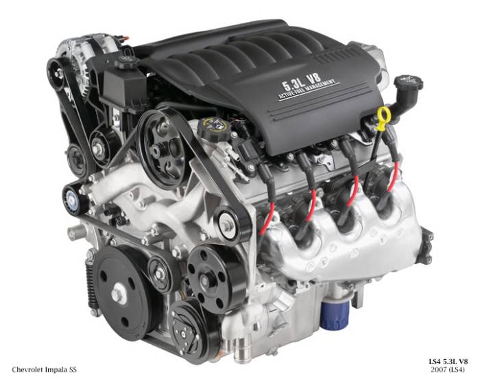 GM (General Motors) - 89018190 - Remanufactured GM 2005 - 2006  5.3L, 323 Cid, 8 Cylinder Engine
