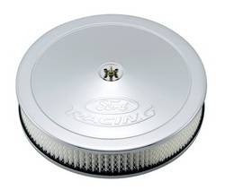 Proform Parts - Proform Parts 302-350 - 13" Round Ford Racing Air Cleaner - Chrome with Embossed Emblems