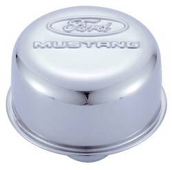 Proform Parts - Proform Parts 302-220 - Ford Mustang Air Breather Cap - Chrome, Push-In