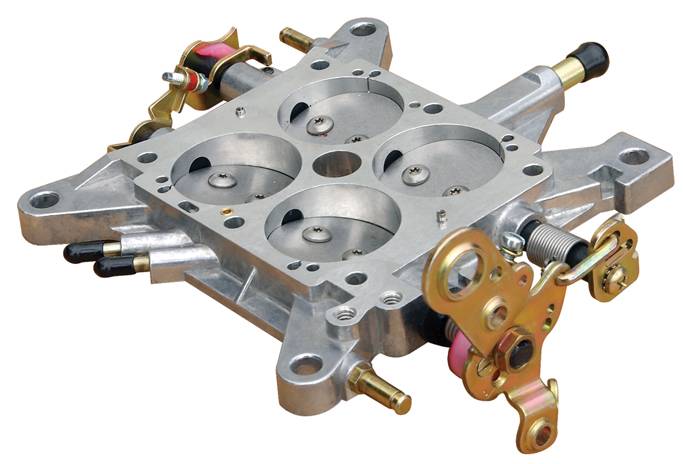 Proform - Proform Parts 67267 - Aluminum Throttle Base Plate for Holley 600 CFM Vacuum Secondary Carburetors