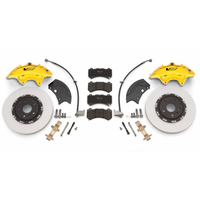 PACE Performance - GMP-22959672-Y - Camaro SS Yellow Brembo Front 6-Piston Upgrade Kit