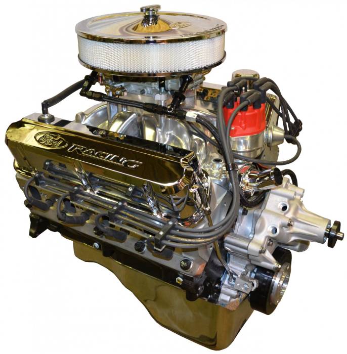 PACE Performance - BPF4084CT-P3X - Pace Prepped & Primed SBF 408/425HP with Polished Trim Crate Engine