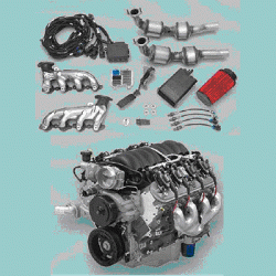 Chevrolet Performance Parts - LS3 430HP E-ROD Engine with T56 6 Speed by Chevrolet Performance CPSLS3ERODT56 - Image 1